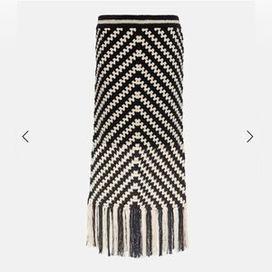 Zimmermann Halliday Crochet Cotton Midi Skirt